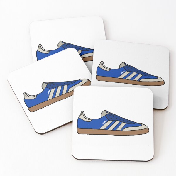 Artikelvorschau, MARINEBLAUER ADIDAS SAMBA TRAINER entworfen und verkauft von xemilyx8.