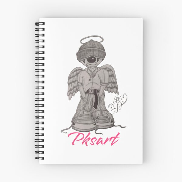 Item preview, Dibujo chicano de payaso cholo ángel designed and sold by pksart1.