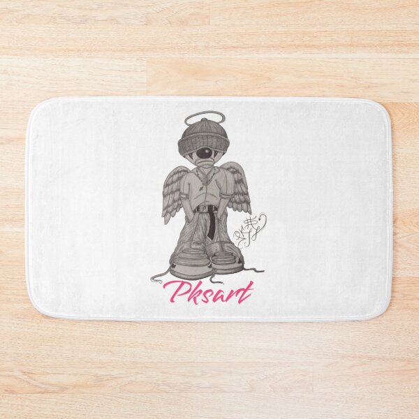 Item preview, angel cholo clown Chicano drawing  designed and sold by pksart1.