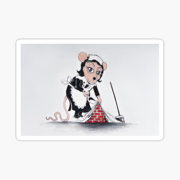 Item preview, The housekeeper from Bansky designed and sold by LamuseeJeux.