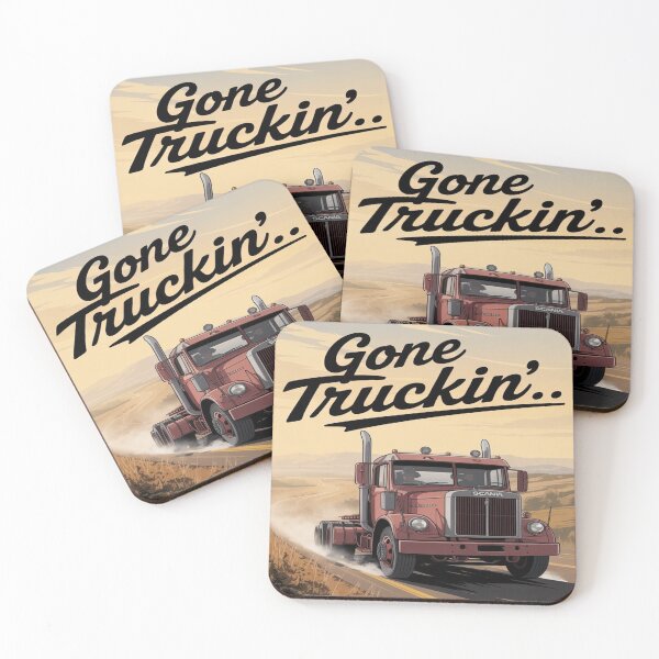 Item preview, Lifestyle Hub: Gone Trucking Vintage designed and sold by M&M Lifestyle Hub.