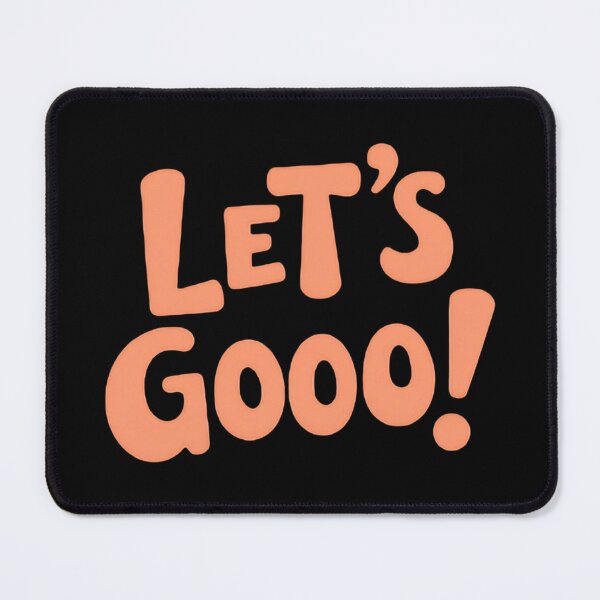 Item preview, Let's Gooo! Motivational Gym for Fitness Lovers designed and sold by GRITMOOD.