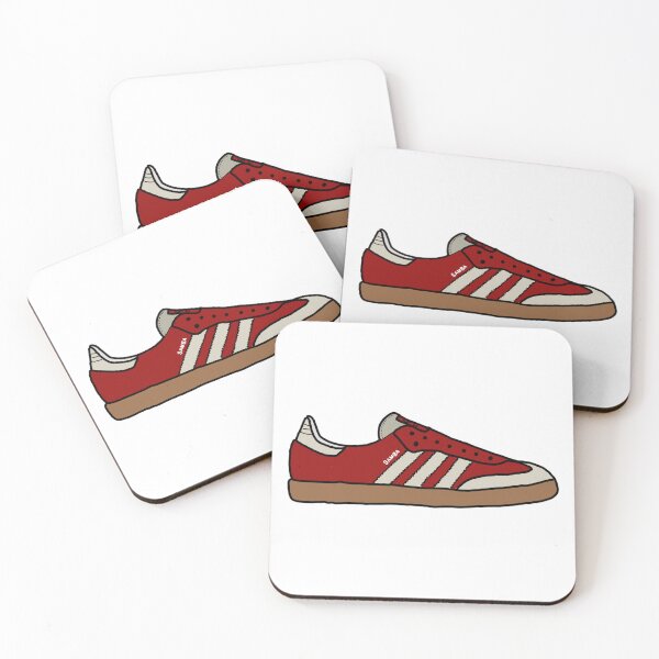 Item preview, Red 3 stripe trainer designed and sold by xemilyx8.