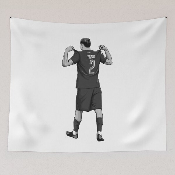 Item preview, Achraf Hakimi Black and White Version designed and sold by Aldduardo.