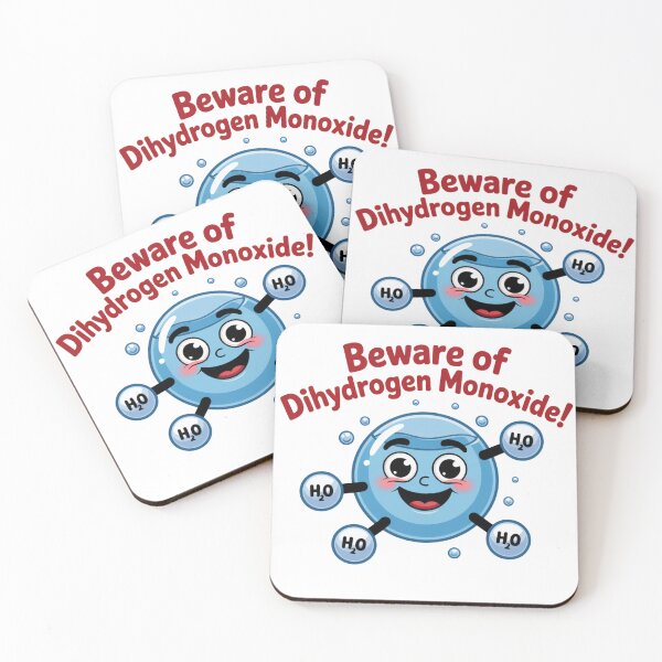 Item preview, Dihydrogen Monoxide Alert designed and sold by Mystic Wild Studio.