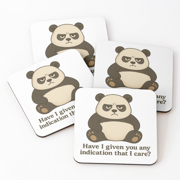 Item preview, Panda Bear sarcastic animal Tee designed and sold by Worn Different.