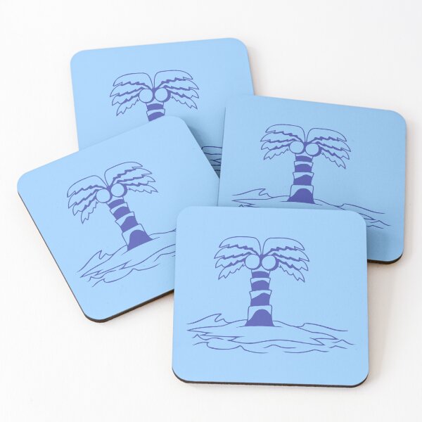 Item preview, Palm Island Tree Beach Vacation Coconut Sea Cool designed and sold by shirt-o-mat.