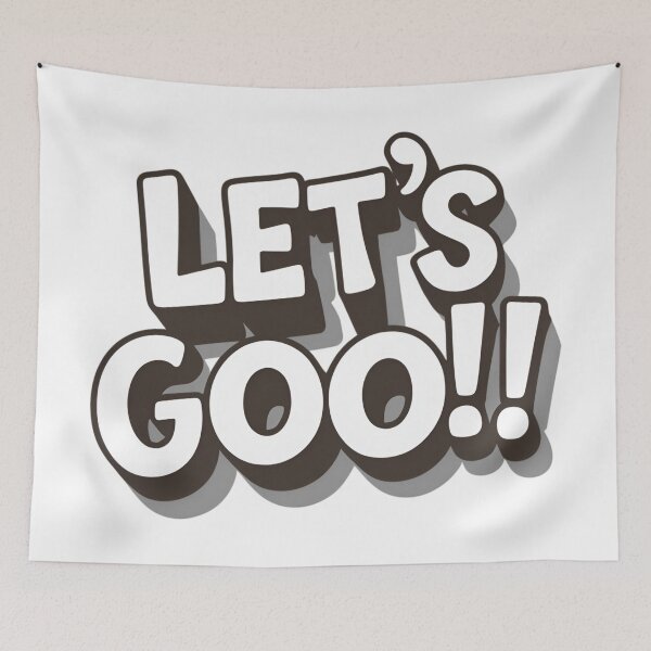Item preview, Let’s Gooo! Marathon Running Design – Run With Motivation designed and sold by GRITMOOD.