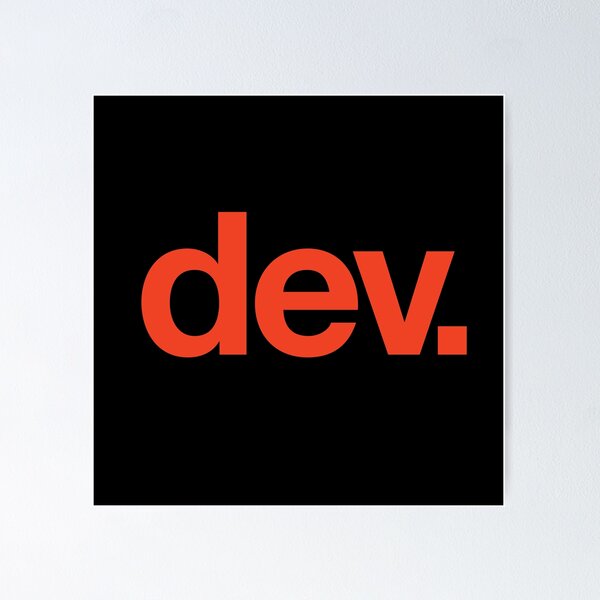 Item preview, Dev designed and sold by The Common Tee.