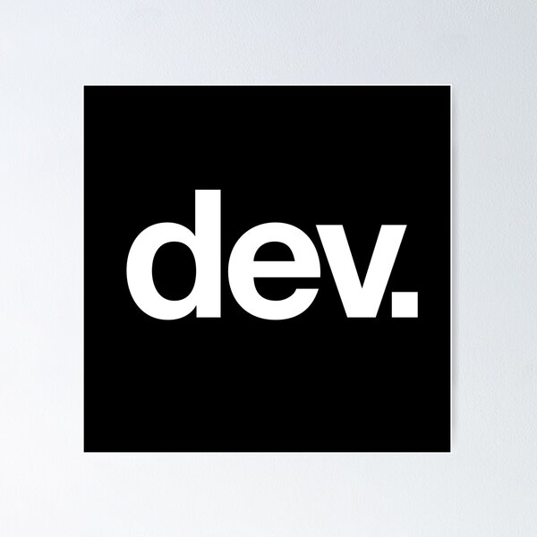 Item preview, Dev designed and sold by The Common Tee.