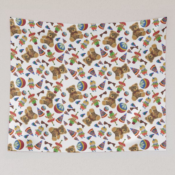 Item preview, Teddy bear pattern  designed and sold by sonaadalian.