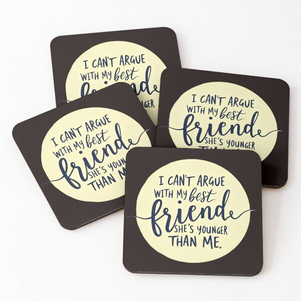 Item preview, Funny Best Friend Gift Shirt – She’s Younger Than Me Quote Tee for Sisters & BFFs designed and sold by solo-shopp.