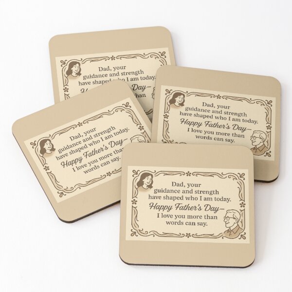 Item preview, Father’s Day – Retro Frame with Dad and Daughter designed and sold by Meandmyshop.