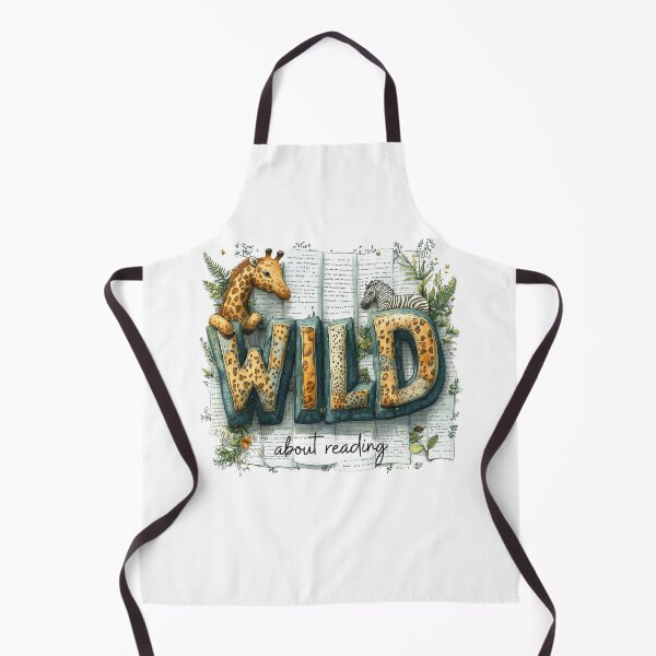Item preview, Wild About Reading designed and sold by TheEmptyBottleStudio.