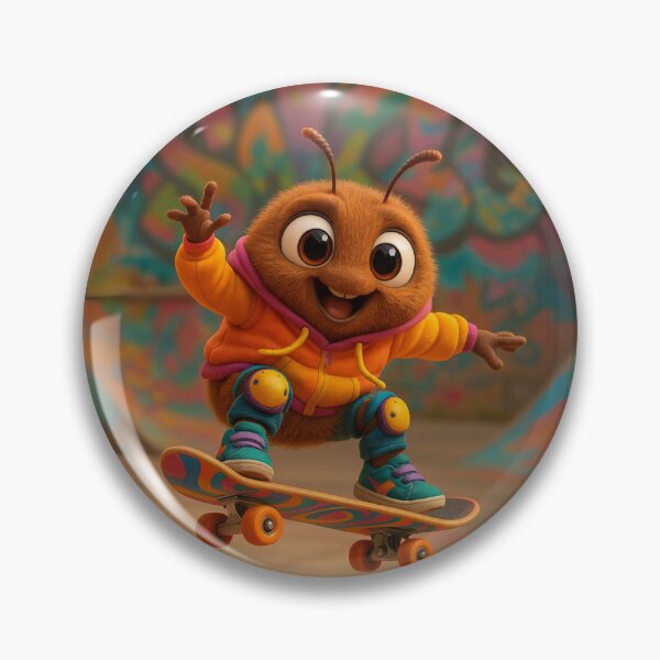Item preview, Skater Khapra Beetle designed and sold by Sillytoe.
