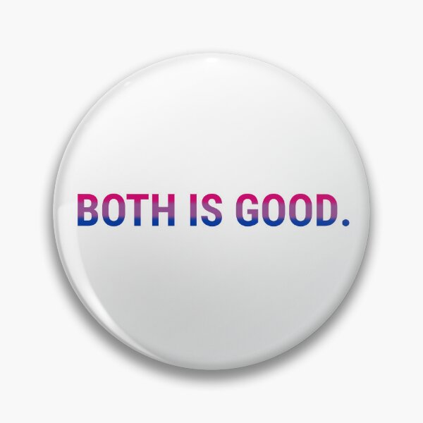 Item preview, "BOTH IS GOOD" Bisexual Bi Queer Pride Letters Graphic designed and sold by BluOddities.