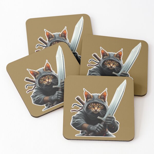Item preview, Ninja Warrior Kitten  designed and sold by cringe0015.
