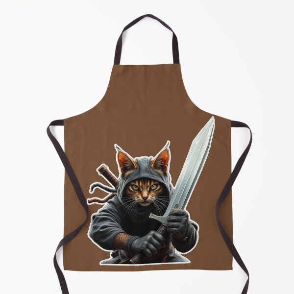 Item preview, Ninja Warrior Kitten designed and sold by cringe0015.
