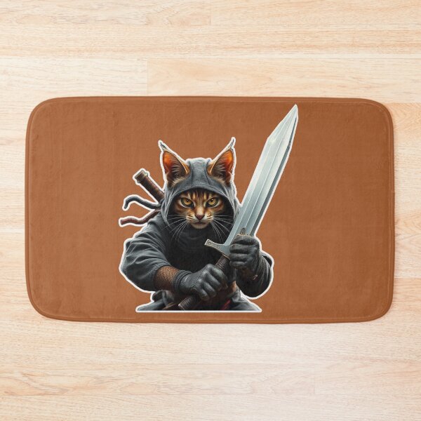 Item preview, Ninja Warrior Kitten  designed and sold by cringe0015.