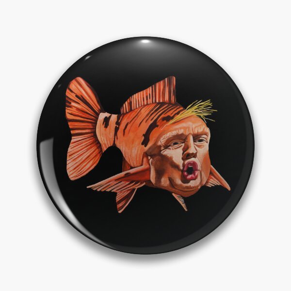 Item preview, Fish Face Trump designed and sold by wildjellybeans.
