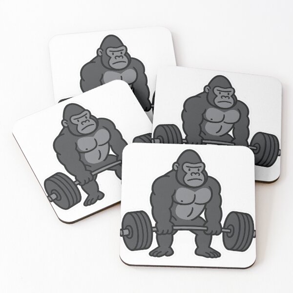 Item preview, Silverback Gorilla Deadlift designed and sold by LoveLabDesign.
