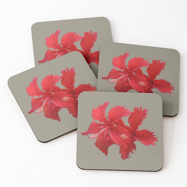 Item preview, Red hybiscus flower designed and sold by STHogan.