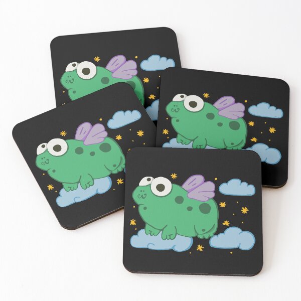 Item preview, Frog with Wings Flies designed and sold by wildjellybeans.