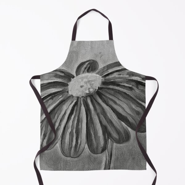 Item preview, Gerbera Daisy Drawing B&W designed and sold by BloomingbySJ.
