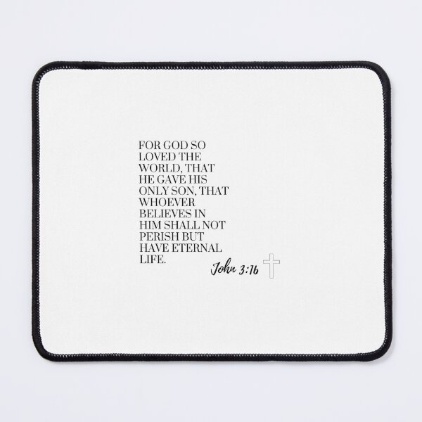 Item preview, Bible Verse, John 3:16 designed and sold by jjr1738.