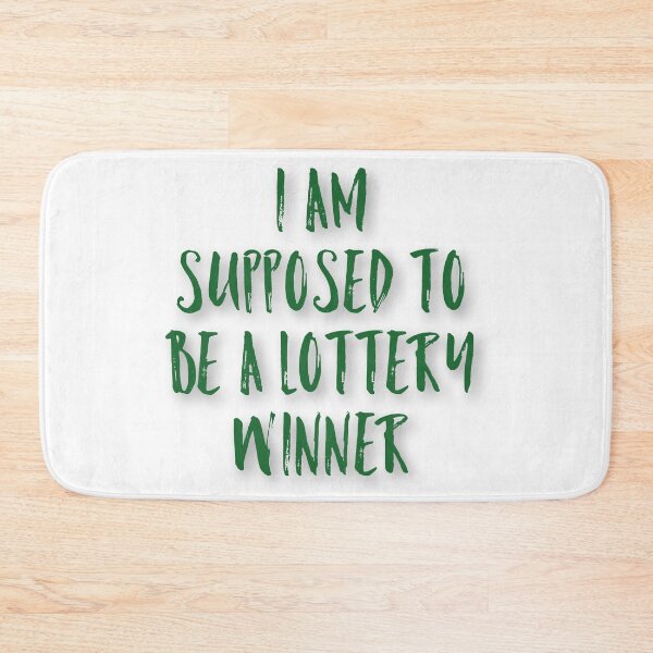 Item preview, I am Supposed to be a Lottery Winner designed and sold by wildjellybeans.