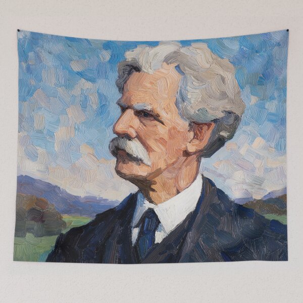 Item preview, Ramsay MacDonald | Post-impressionist painting style designed and sold by ComicsFactory.