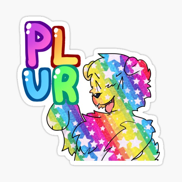 Item preview, Plur Regenbogenhund designed and sold by burgerig.