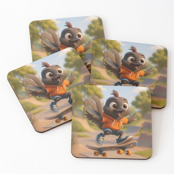 Item preview, Skater Lyrebird designed and sold by Sillytoe.