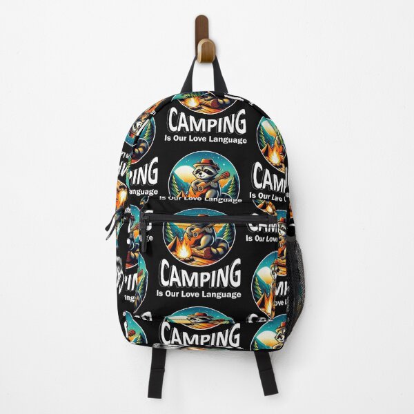 Item preview, Funny Raccoon Play Guitar Camping Summer Vacation designed and sold by Creat-Des.