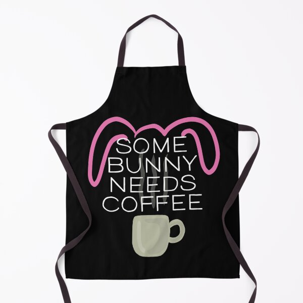 Item preview, Some Bunny Needs Coffee designed and sold by wildjellybeans.