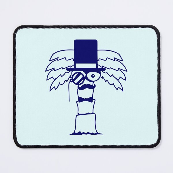 Item preview, Palm Sir Gentleman Mr. Monocle Glasses Top Hat Fun designed and sold by shirt-o-mat.