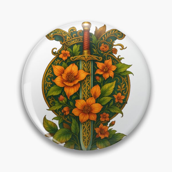 Item preview, Flower Sword designed and sold by TATTOO-DESIGN.