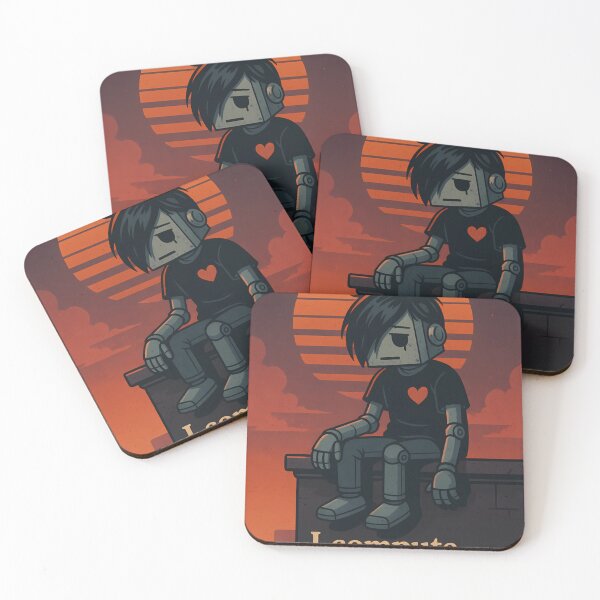Item preview, Emo Robot – “I Compute, Therefore I Am… Sad designed and sold by aminz4.