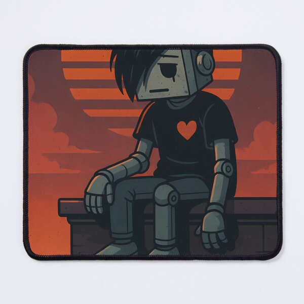 Item preview, Emo Robot – “I Compute, Therefore I Am… Sad designed and sold by aminz4.