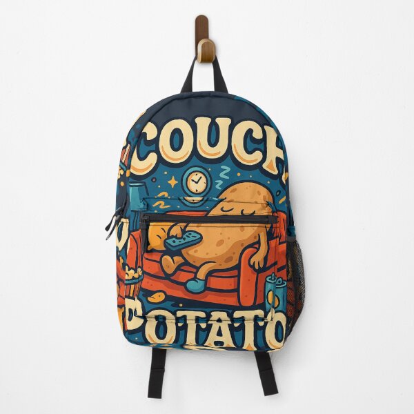 Item preview, Couch Potato – Lazy Cartoon Snack Life Design designed and sold by GirlyPopped.