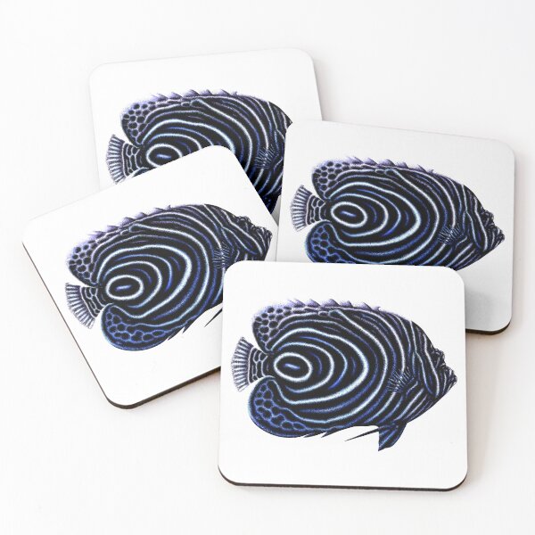 Item preview, Juvenile Emperor angelfish designed and sold by LorenDowding.