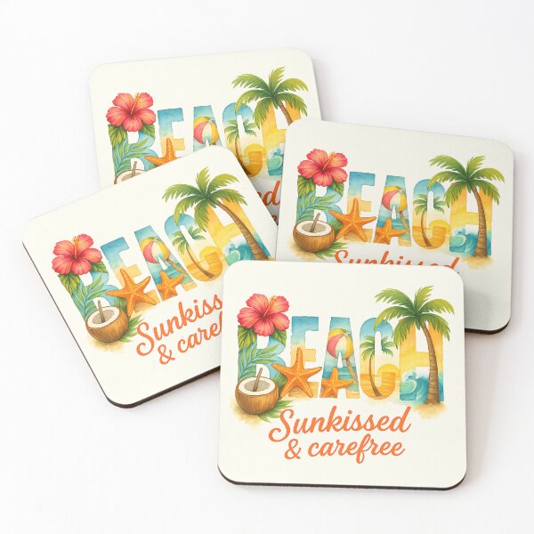 Item preview, Beach Vibes – Sunkissed & Carefree designed and sold by Adelevo.