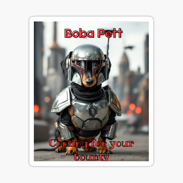 Item preview, The Bounty of Boba Pett designed and sold by TheGearGeek.