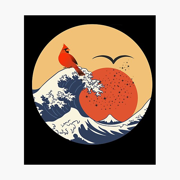 Item preview, Great wave of Japan designed and sold by MangoDE.