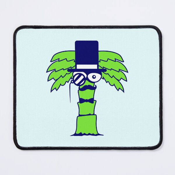 Item preview, Palm Sir Gentleman Mr. Monocle Glasses Top Hat Fun designed and sold by shirt-o-mat.