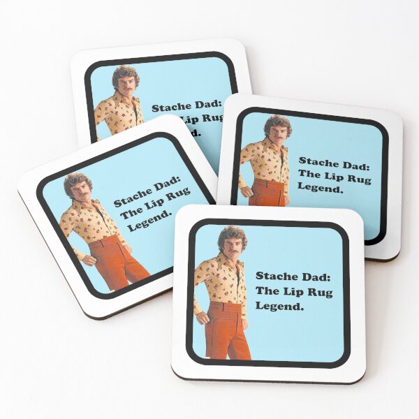 Item preview, Stache Dad: The Lip Rug Legend - Father's Day Birthday Mustache Dad Kitsch designed and sold by The Sticker Bureau.