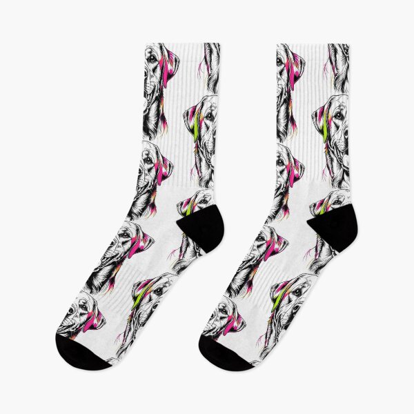 Item preview, Neon Labrador Retriever Face – Colorful Pop Art Dog Design designed and sold by Fredster1966.