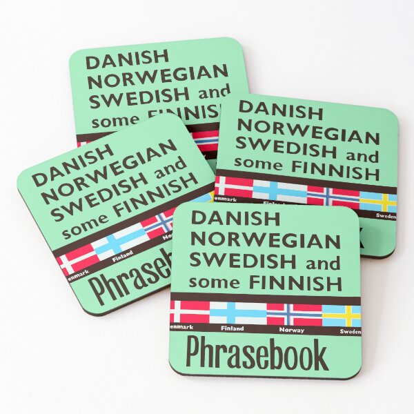 Item preview, Scandinavian phrase book  designed and sold by Zerozombiegirl.