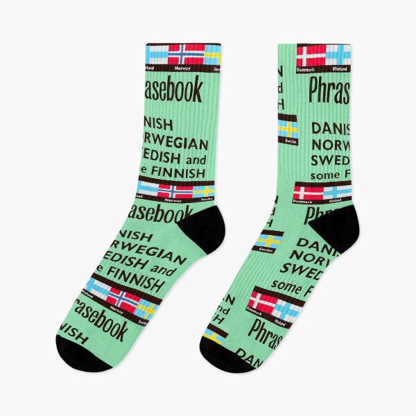 Item preview, Scandinavian phrase book  designed and sold by Zerozombiegirl.