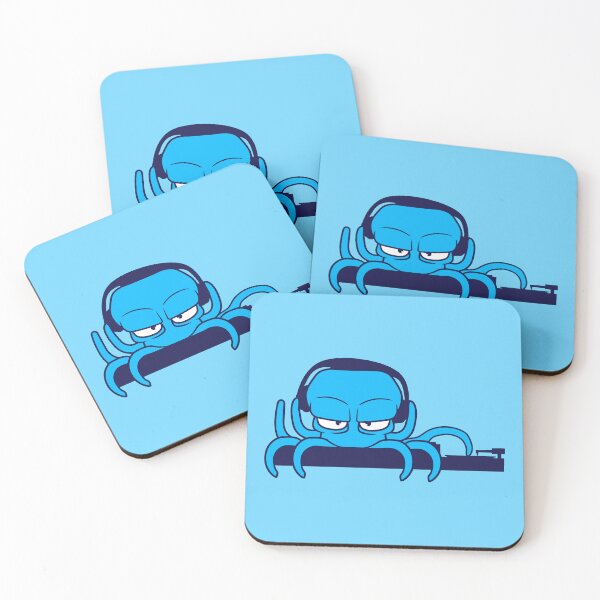 Item preview, DJ Octopus Mixer Club Music Party Celebrate Fun designed and sold by shirt-o-mat.